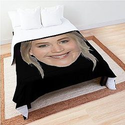 Lover Gifts Jennifer Lawrence Cool Comforter