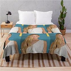 Jennifer Lawrence Throw Blanket