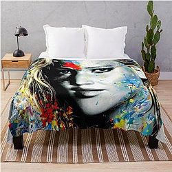 Jennifer Lawrence Throw Blanket