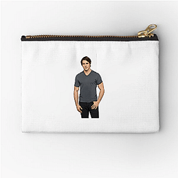 Jeremy Gilbert Brave Fearless heart Jeremy Gilbert Zipper Pouches