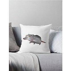 Jerma985 rats movie (with a z if you're rad) Throw Pillow