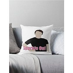 Jerma985 Sparkle Throw Pillow