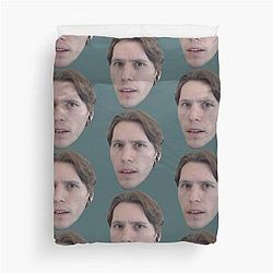 Jerma985 Head Duvet Cover