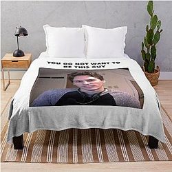 Jerma Merch Men Women Shirt Boy Girl Hoodie Long Sleeve Sweatshirt Throw Blanket