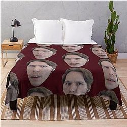 Jerma985 Head Throw Blanket