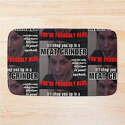 Jerma985 MEAT GRINDER Incident Bath Mat