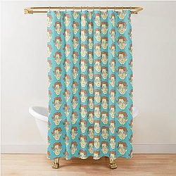 JERMA Classic MSPaint Shower Curtain