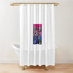 Jerma985 Bisexual Flag Edit Shower Curtain