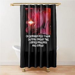 jerma985 I Peeped The Horror and Survived Premium Shower Curtain