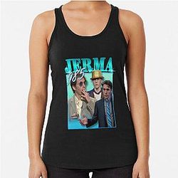 Jerma985 90s style Racerback Tank Top
