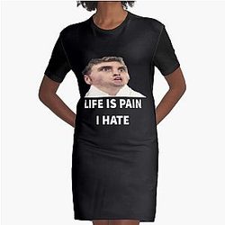 Jerma Graphic T-Shirt Dress