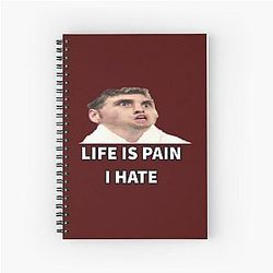 Jerma Spiral Notebook