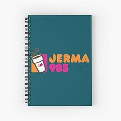 Jerma Spiral Notebook