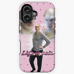 Jerma985 Life is Pain Iconic Quote iPhone Tough Case