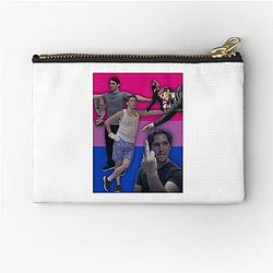 Jerma985 Bisexual Flag Zipper Pouch
