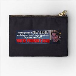 Jerma985 Meat Grinder Incident Bumper Sticker Pouch