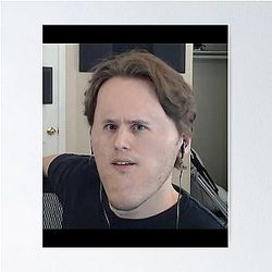 Jerma985 Small Face Poster