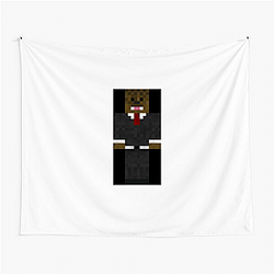 JeromeASF The King of Minecraft Jerome A S F Tapestries