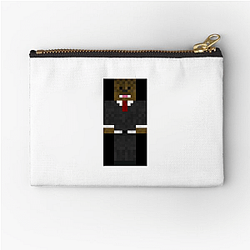 JeromeASF The King of Minecraft Jerome A S F Zipper Pouches