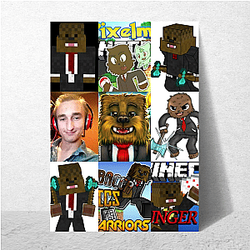 JeromeASF The Best Youtuber Jerome A S F Posters