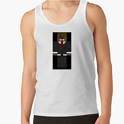 JeromeASF The King of Minecraft Jerome A S F Tank Tops