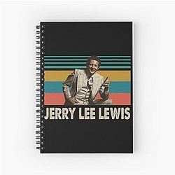 Jerry Lee Lewis American Singer Spiral Notebook