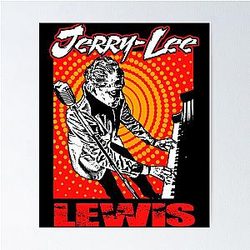 jerry lee lewis Classic  Poster