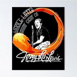 Jerry Lee Lewis     Classic  Poster