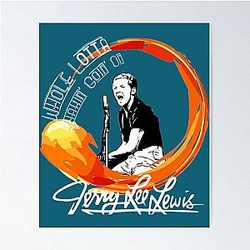 Jerry Lee Lewis     Poster