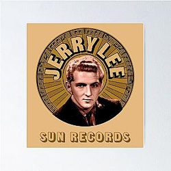 Jerry Lee Lewis Poster