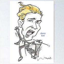 Jerry Lee Lewis Poster