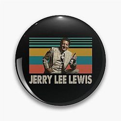 Jerry Lee Lewis American Singer Pin