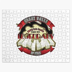 Jerry Lee Lewis 50s gift Jigsaw Puzzle