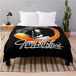 Jerry Lee Lewis     Classic  Throw Blanket