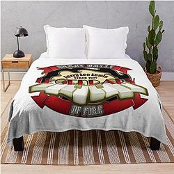 Jerry Lee Lewis 50s gift Throw Blanket