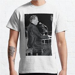 Jerry Lee Lewis - BW Photograph Classic T-Shirt