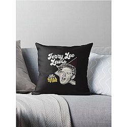 jerry lee lewis Throw Pillow