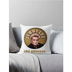 jerry lee lewis Throw Pillow