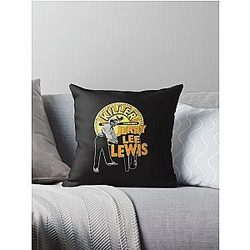 jerry lee lewis Throw Pillow