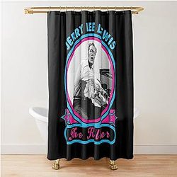 The Killer Jerry Lee Lewis Legend Shower Curtain