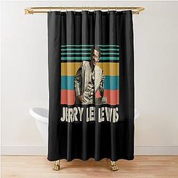Jerry Lee Lewis American Singer Shower Curtain