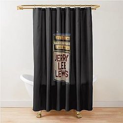 jerry lee lewis Shower Curtain
