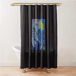 jerry lee lewis Shower Curtain