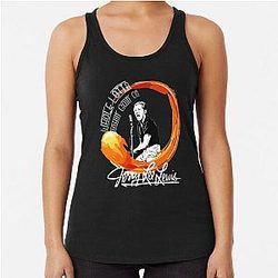 Jerry Lee Lewis  Racerback Tank Top