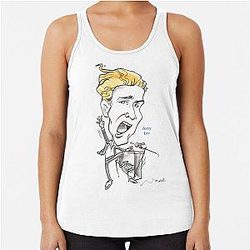 Jerry Lee Lewis Racerback Tank Top