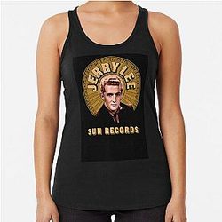 Jerry Lee Lewis Racerback Tank Top