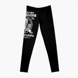 Sometime I Need To Be Alone and Listen To Jerry Lee Lewis Classic Leggings
