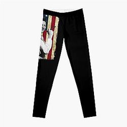 Vintage American Flag Jerry Lee Lewis Legend Leggings