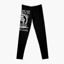 I May Look Like I'm Listening To You Jerry Lee Lewis Classic Leggings