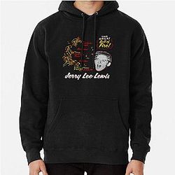 Jerry Lee Lewis - The Great Ball of Fire Version 2 Pullover Hoodie